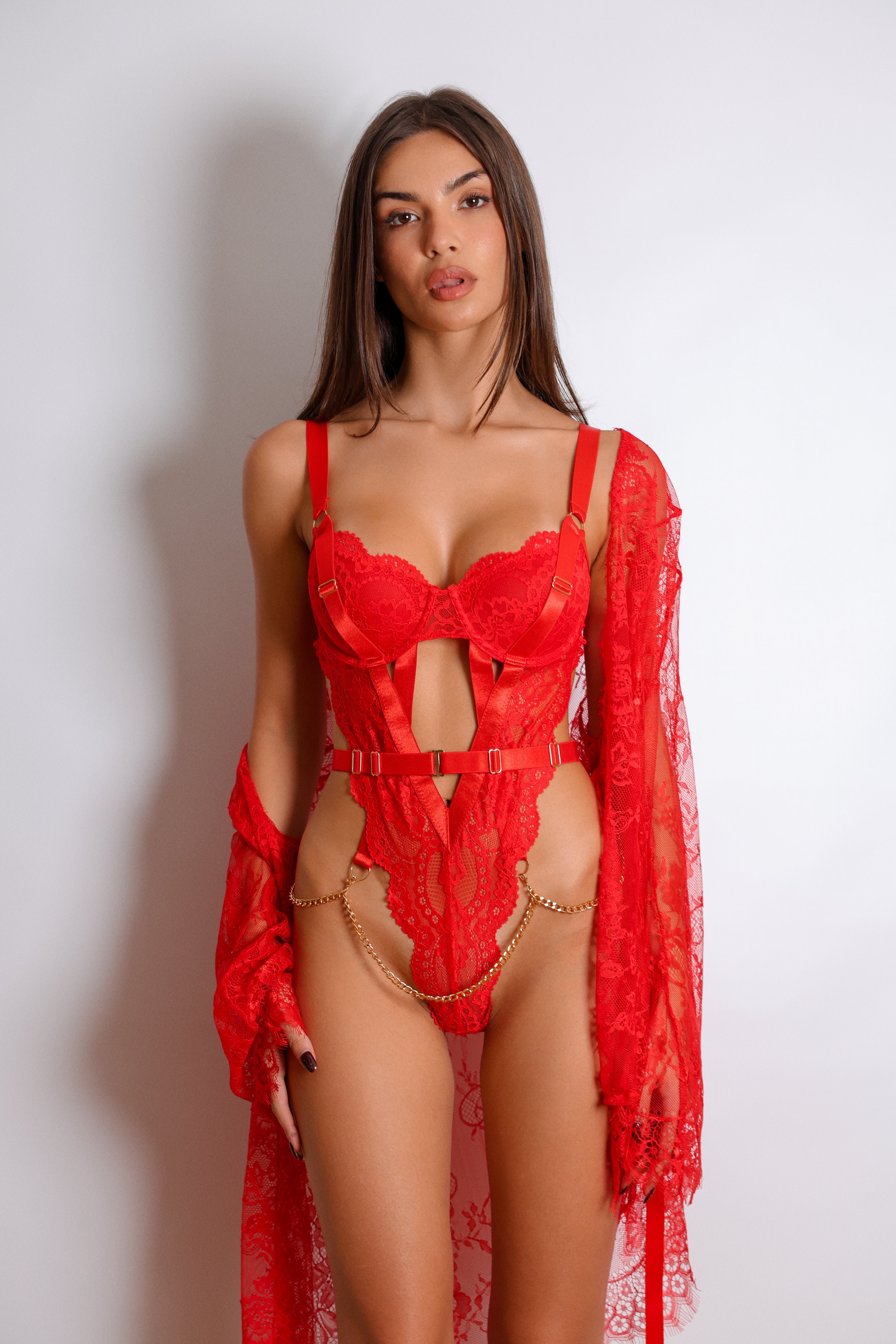 Maison La Veine™ | Body Luxe avec Détails en Chaîne