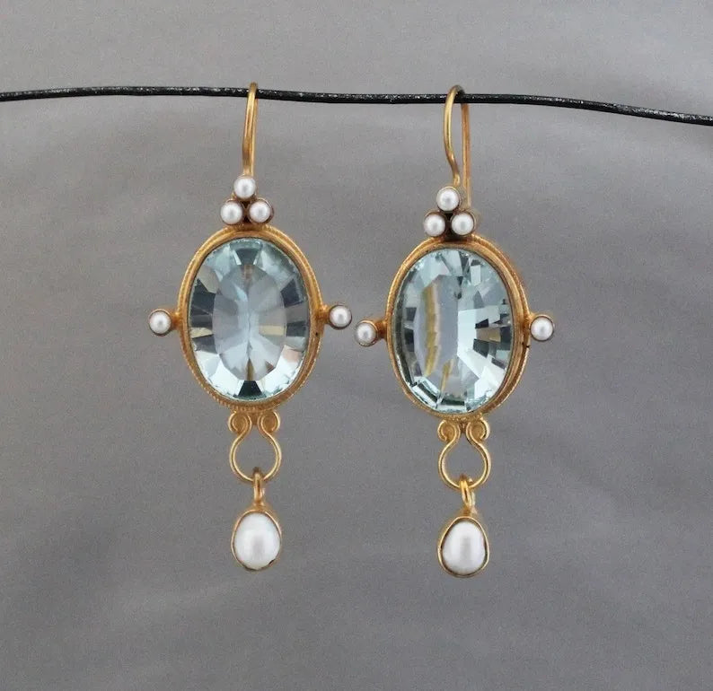 Maison La Veine™ | Boucles Vintage Perle