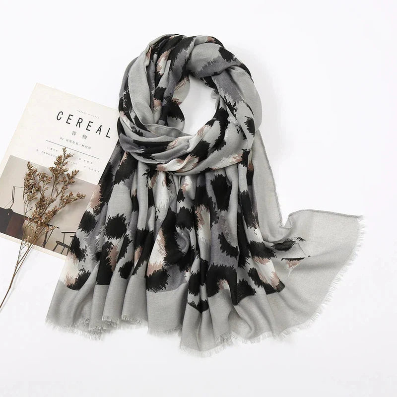 Maison La Veine™ | Chèche Echarpe Léopard