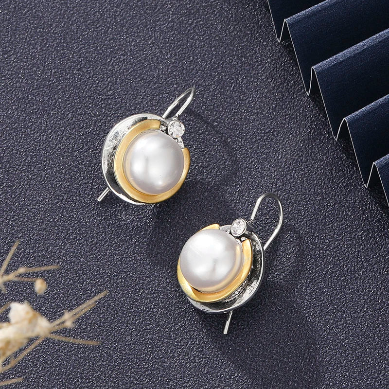 Maison La Veine™ | Boucles Acier & Perle