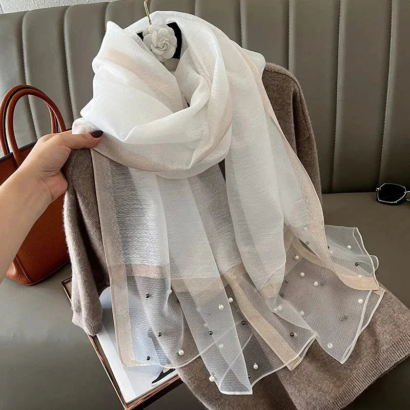 Maison La Veine™ | Foulard avec Perles