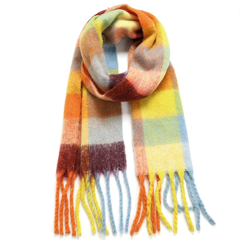 Maison La Veine™ | Echarpe Plaid à Carreaux