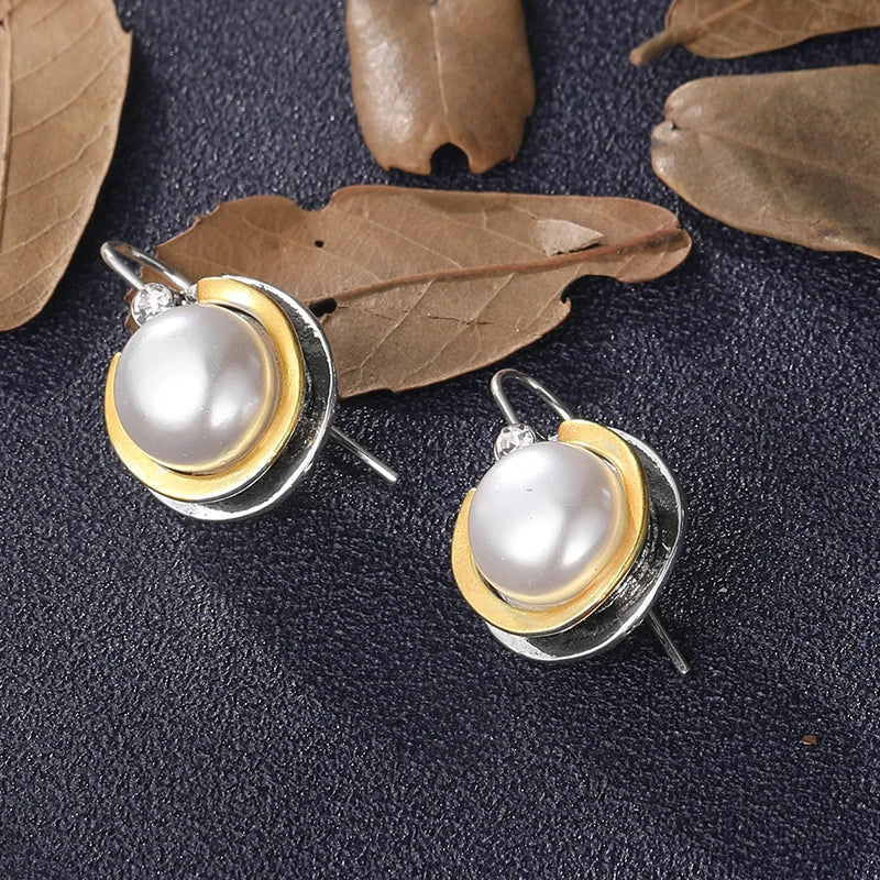 Maison La Veine™ | Boucles Acier & Perle
