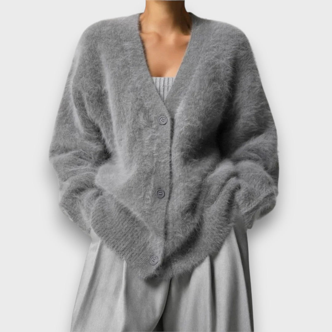 Maison La Veine™ | Cardigan Doux à Coupe Classique