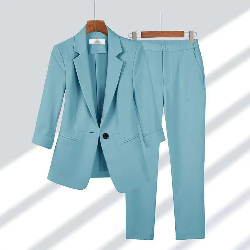 Victoria - Ensemble Tailleur Chic Veste et Pantalon