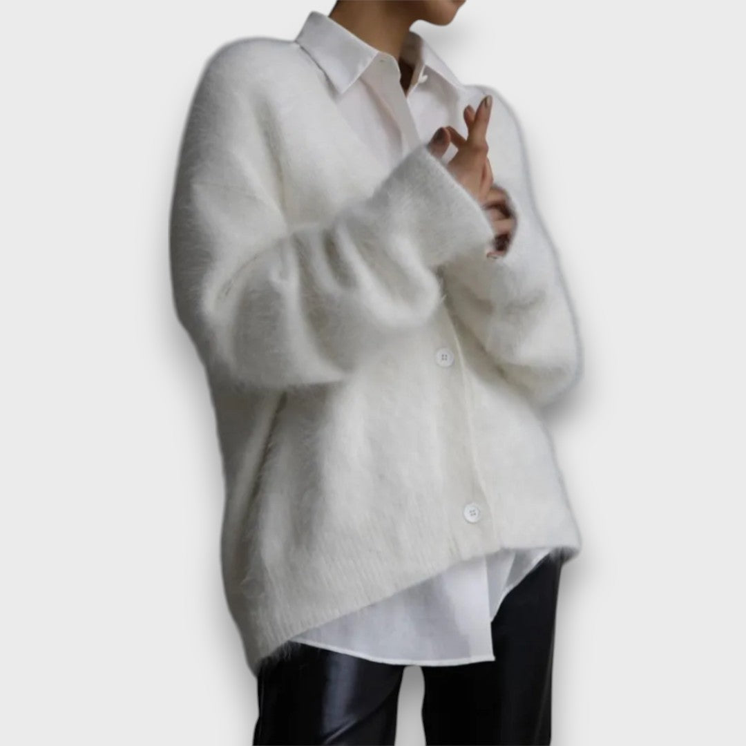 Maison La Veine™ | Cardigan Doux à Coupe Classique