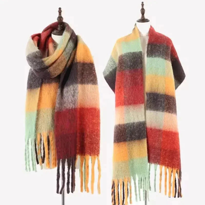 Maison La Veine™ | Echarpe Plaid à Carreaux