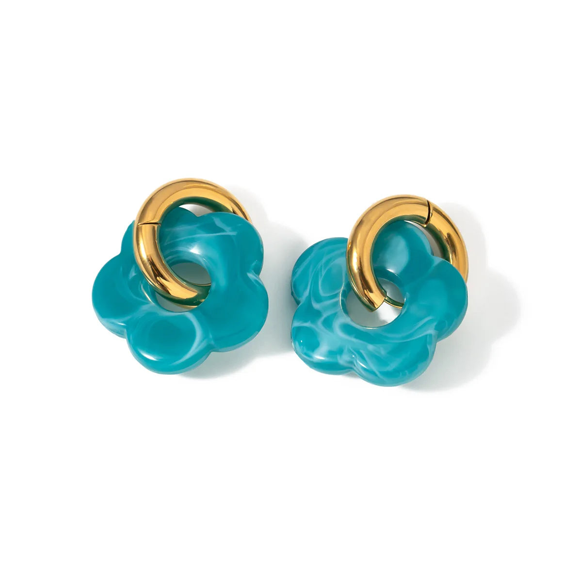 Maison La Veine™ | Boucles d’Oreilles Fleur Tendance