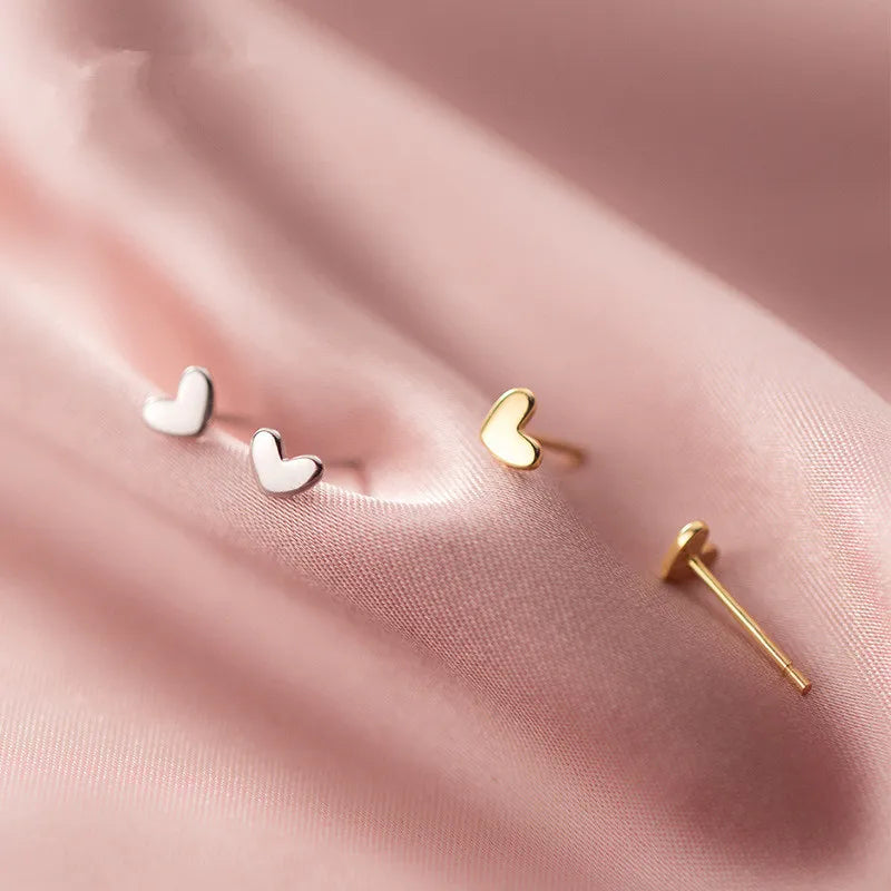 Maison La Veine™ | Boucles d’Oreilles Clous Cœurs