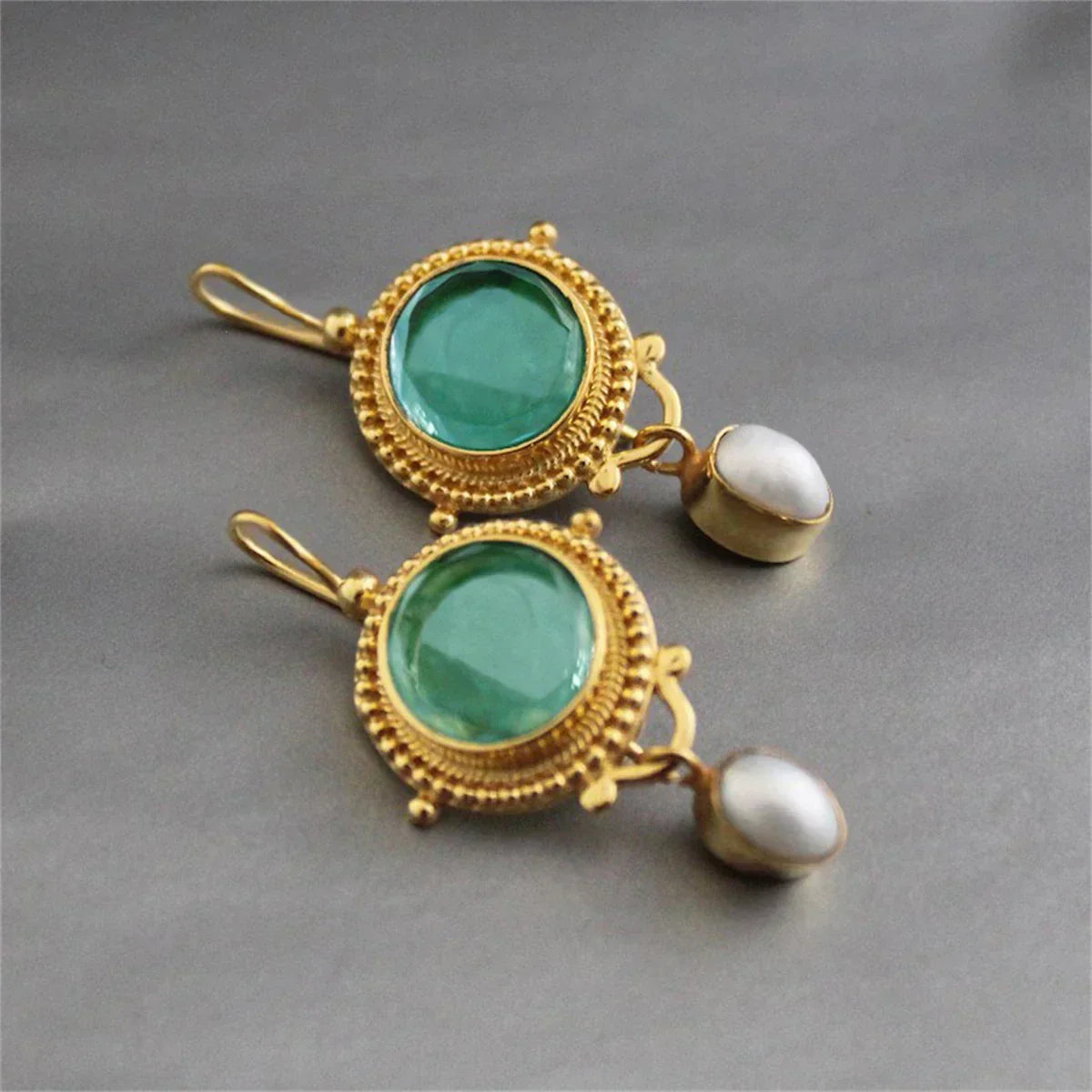 Maison La Veine™ | Boucles Vintage Perle