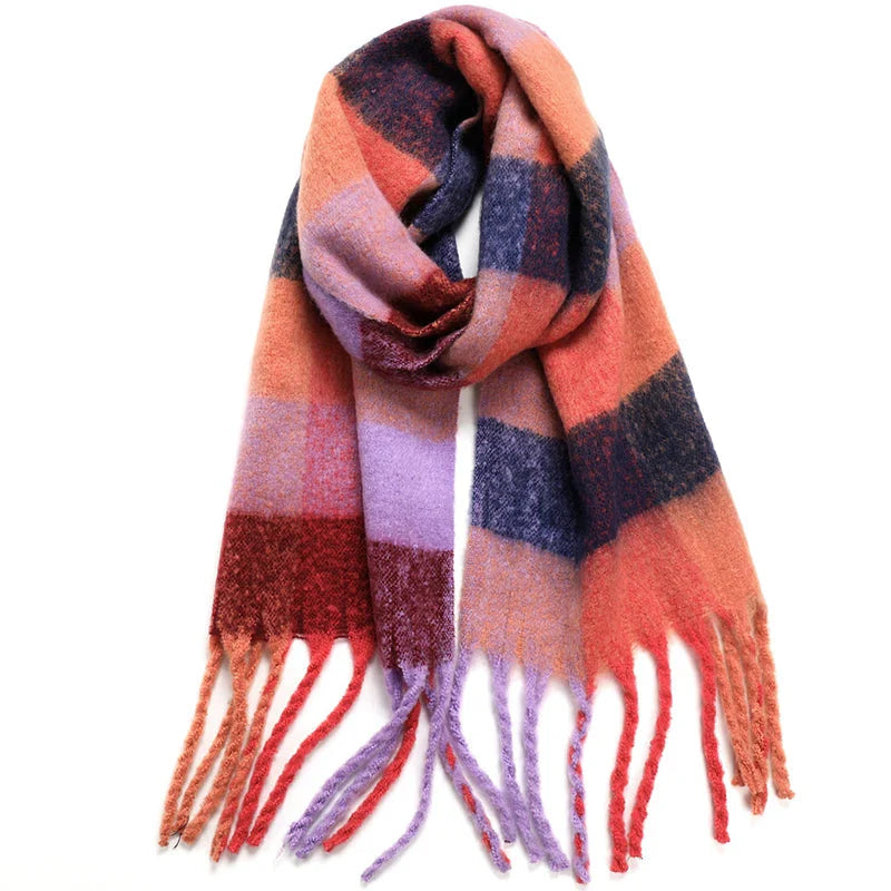 Maison La Veine™ | Echarpe Plaid à Carreaux