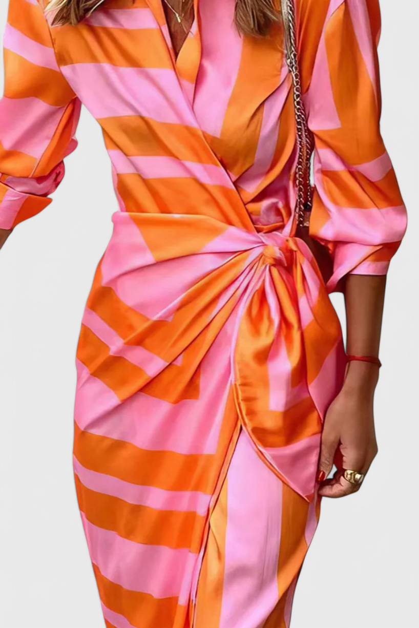 Maira Robe à Imprimé Estival