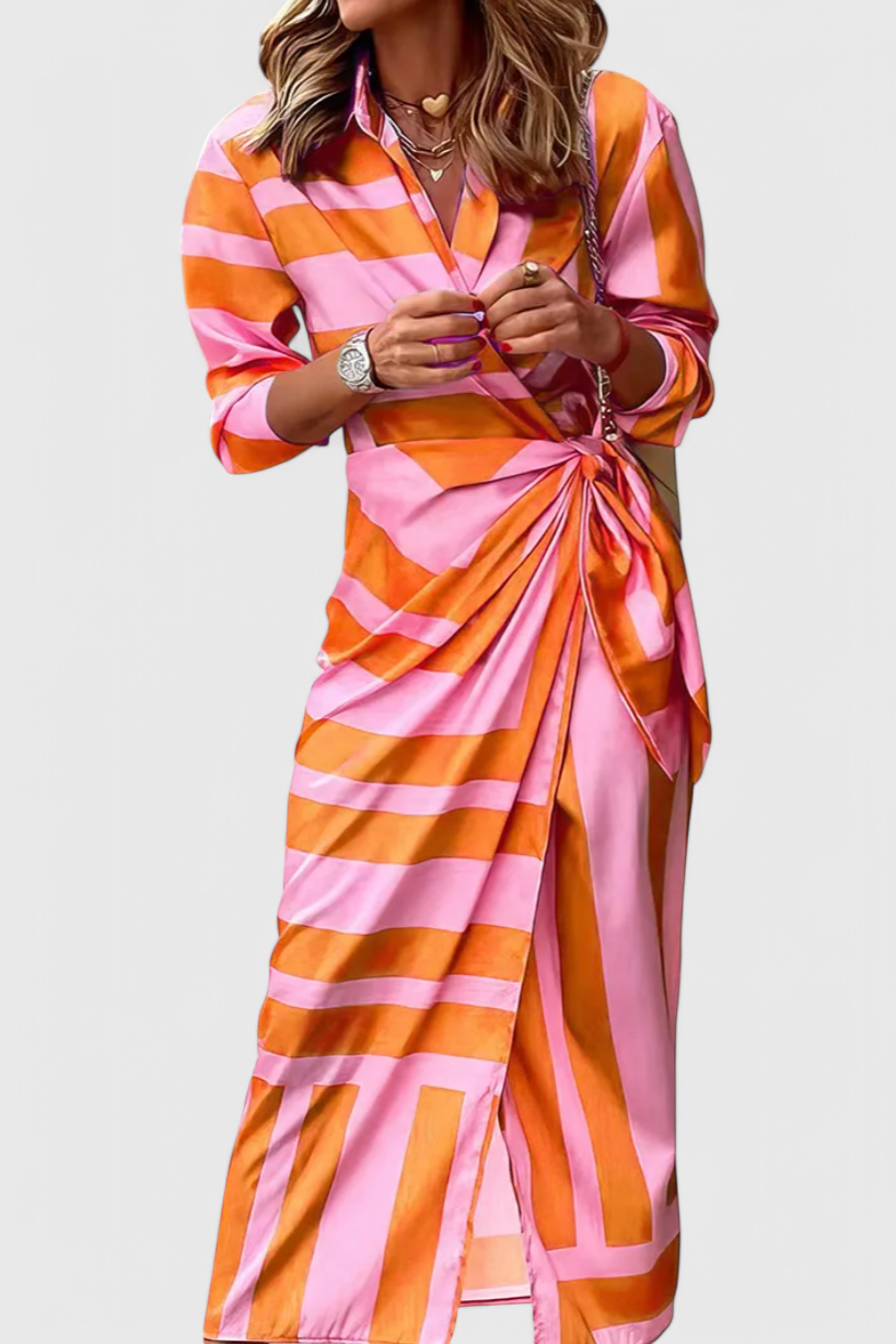 Maira Robe à Imprimé Estival