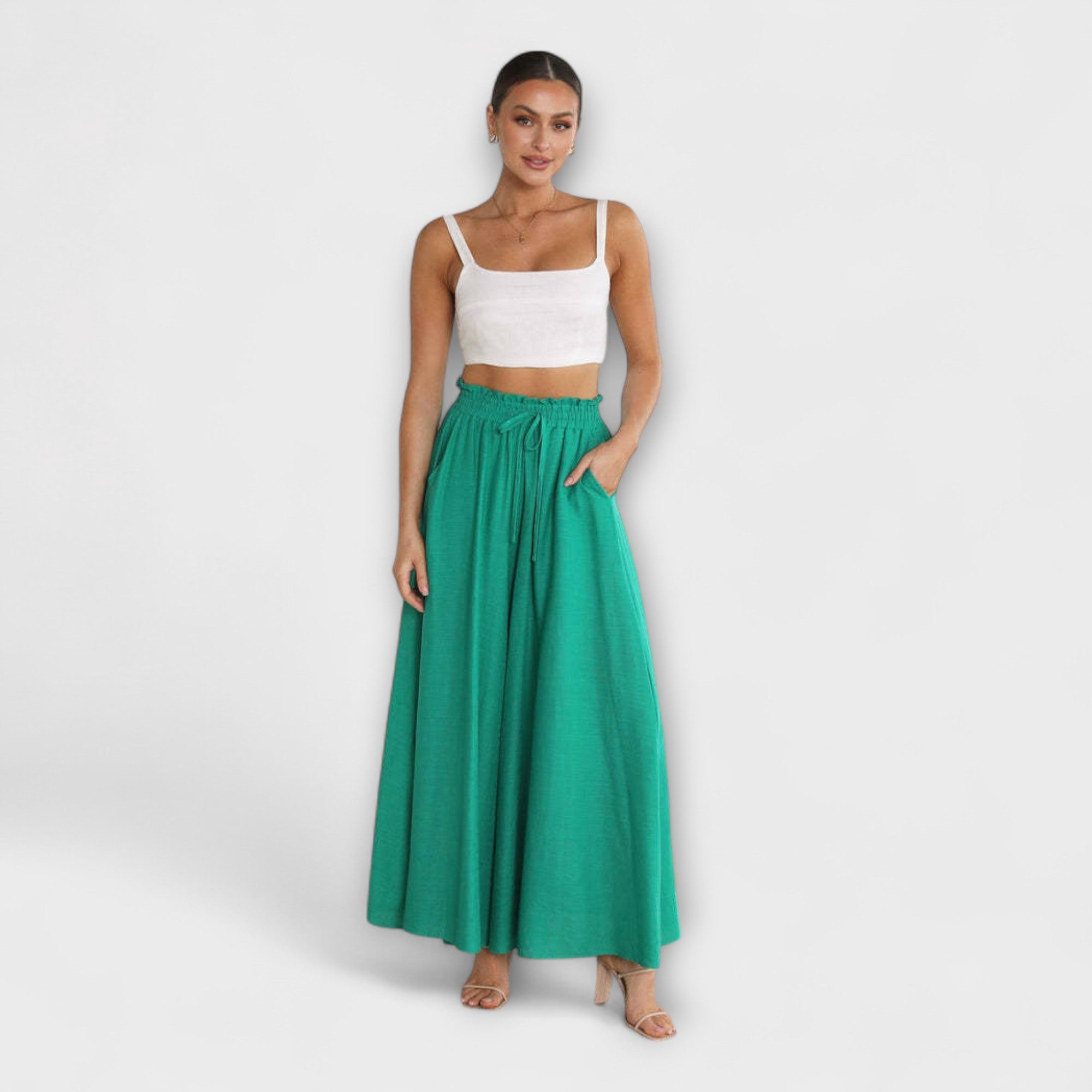 Maison La Veine™ | Pantalons Confort Plissés Élégants