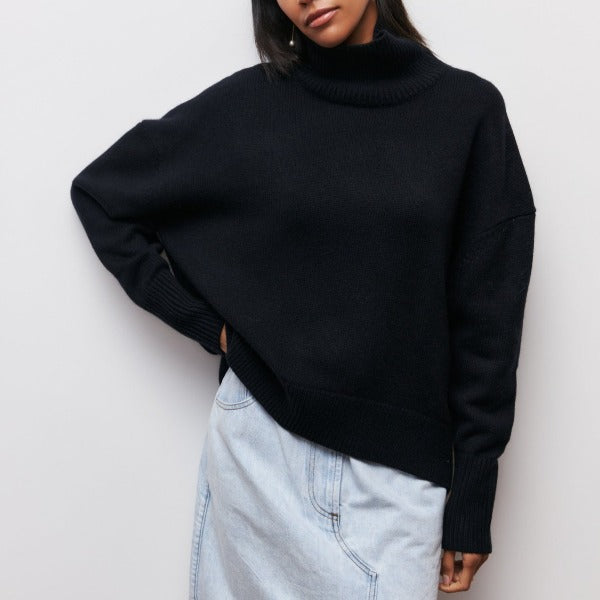 Maison La Veine™ | Pull Roulé Confort Doux
