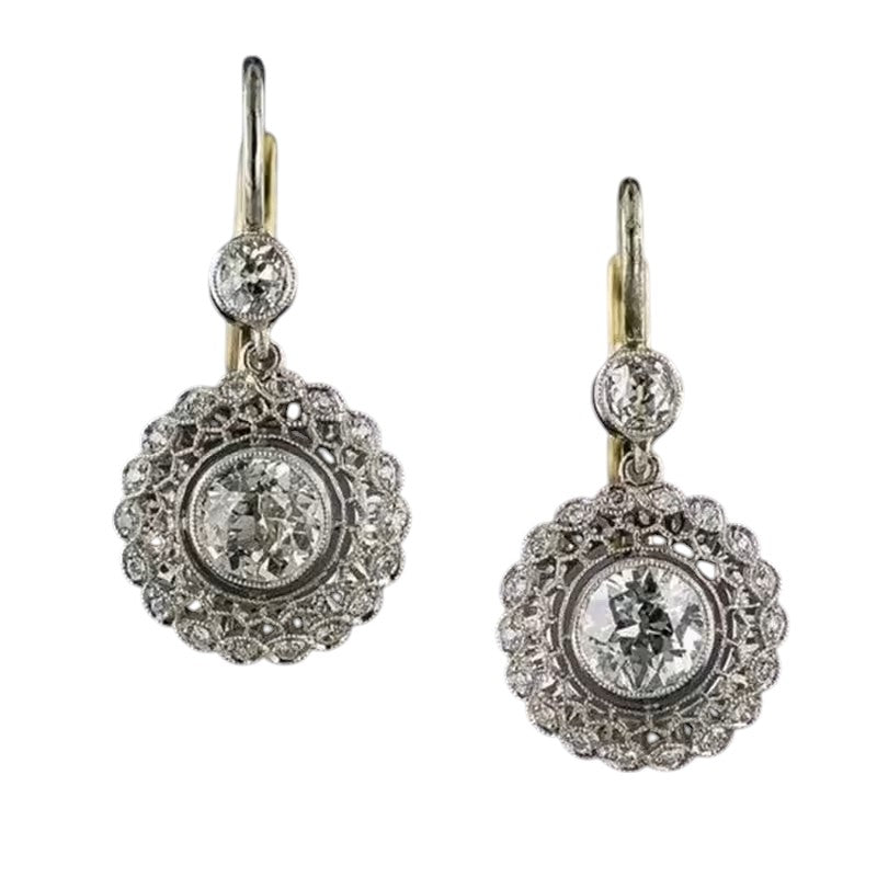 Maison La Veine™ | Boucles Vintage Cristal