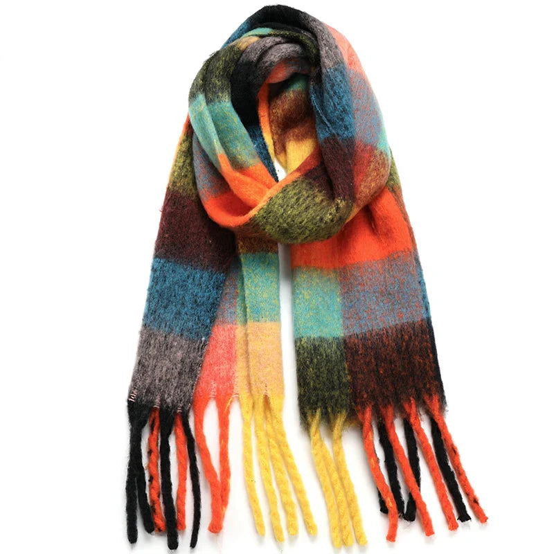 Maison La Veine™ | Echarpe Plaid à Carreaux