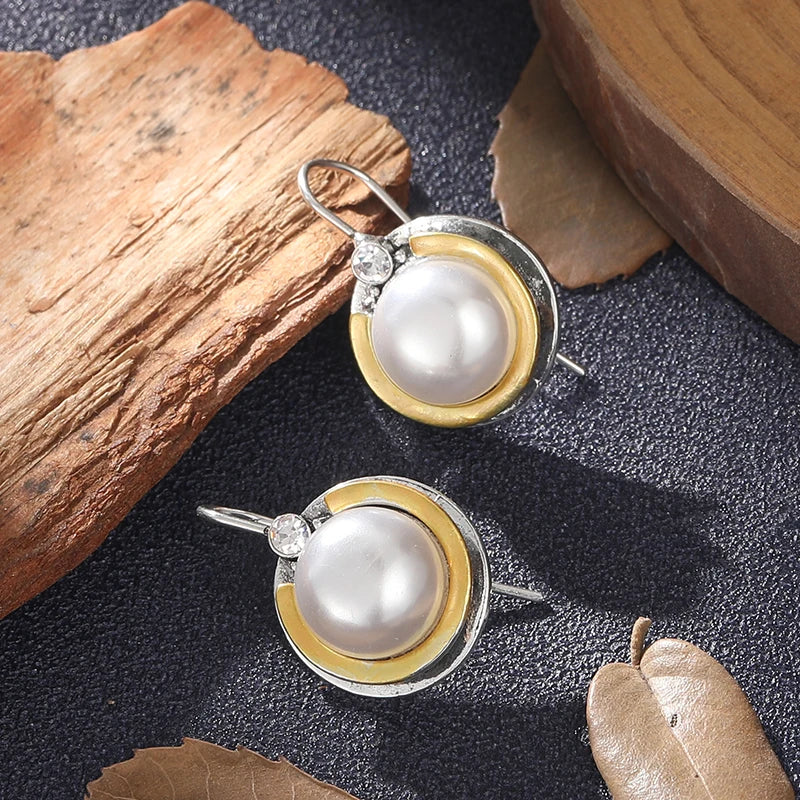 Maison La Veine™ | Boucles Acier & Perle