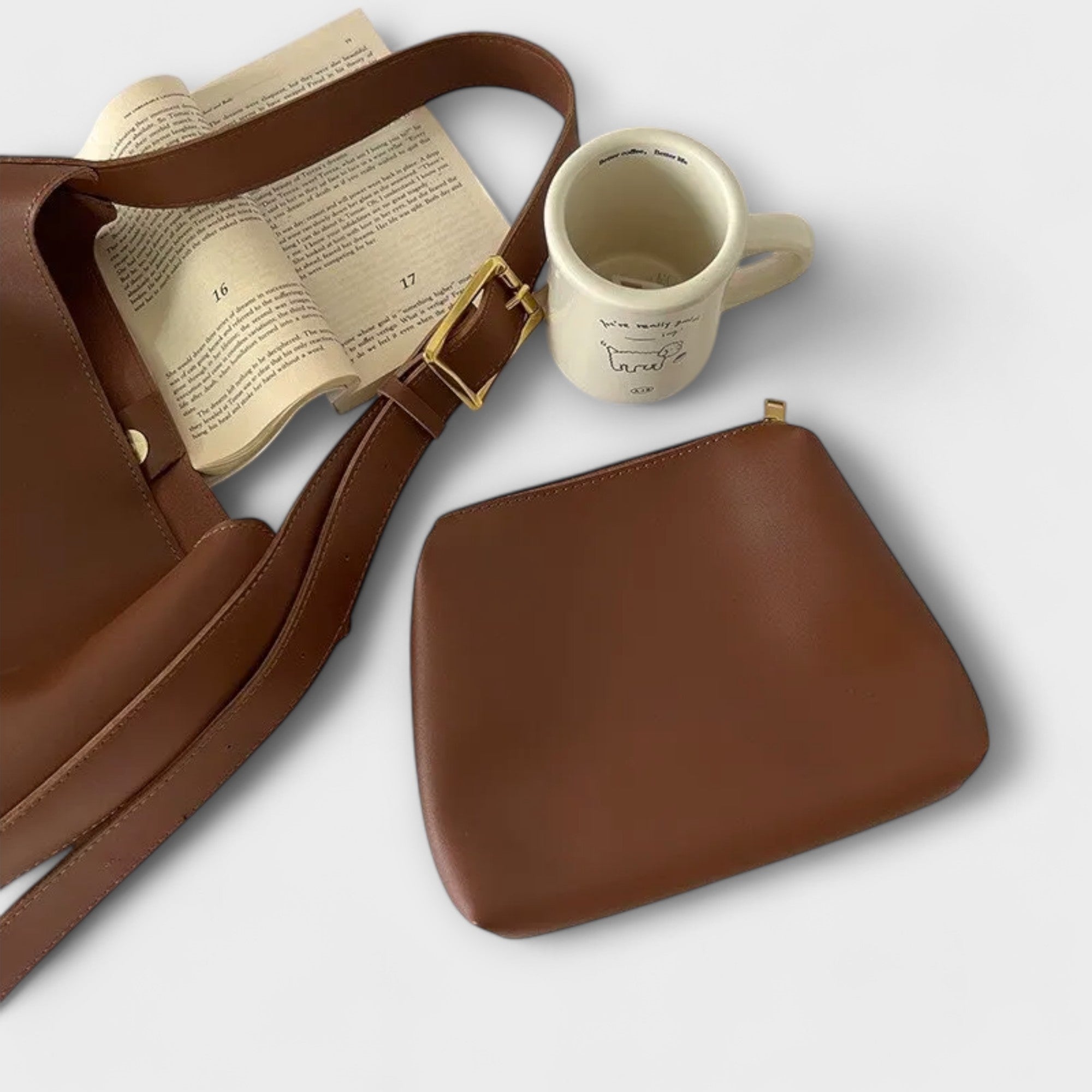 Maison La Veine™ | Sac Bandoulière en Cuir Chic