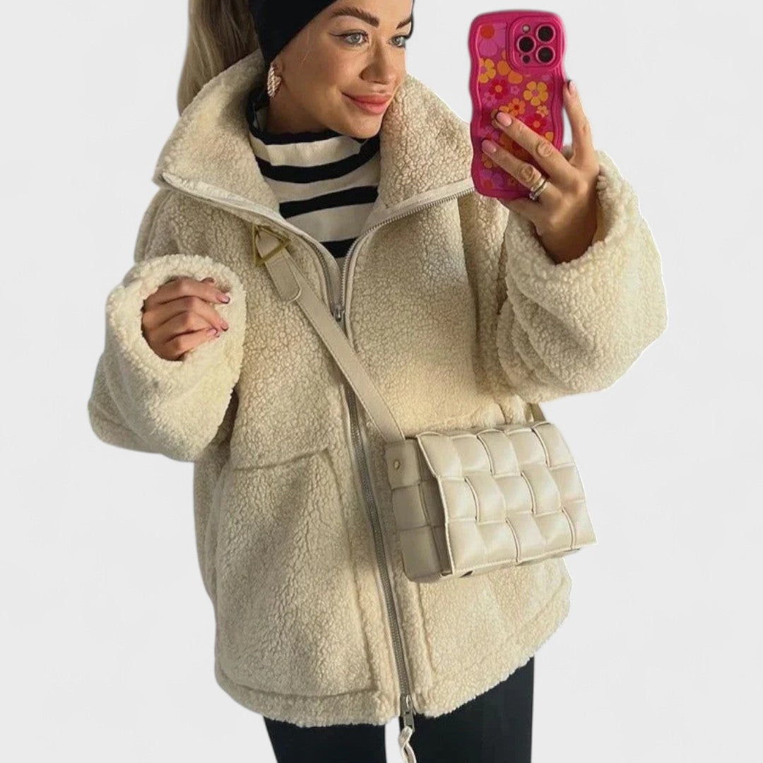 Maison La Veine™ | Manteau Peluche Doux