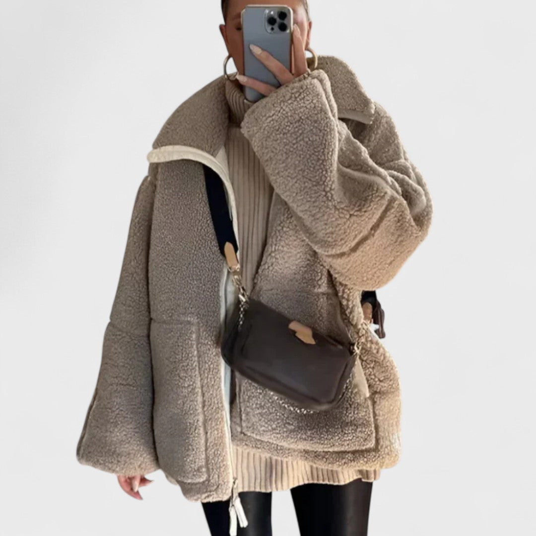 Maison La Veine™ | Manteau Peluche Doux