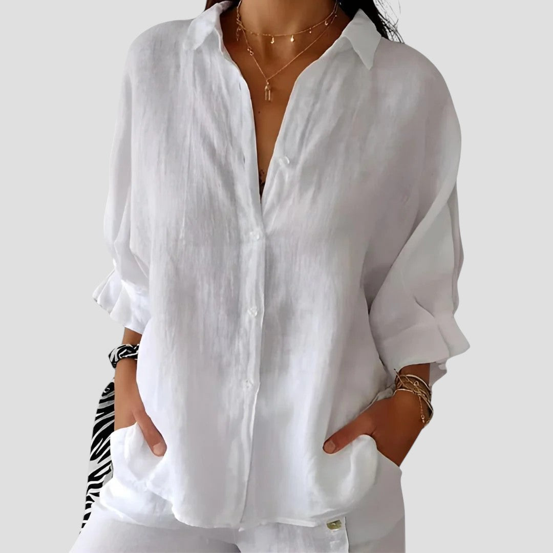 Maison La Veine™ | Blouse Élégante et Confortable Vania