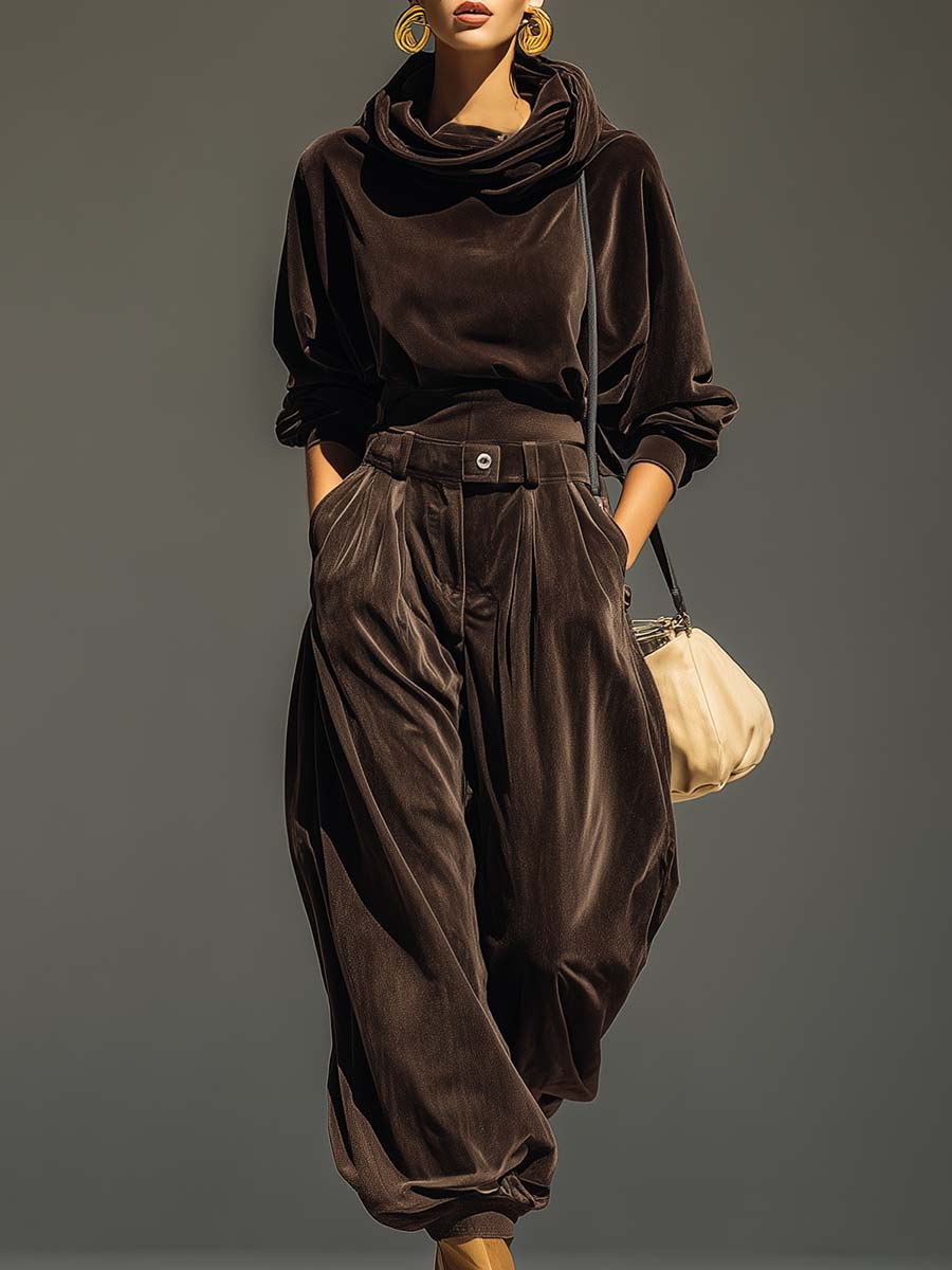 Jose | Ensemble vintage en velours