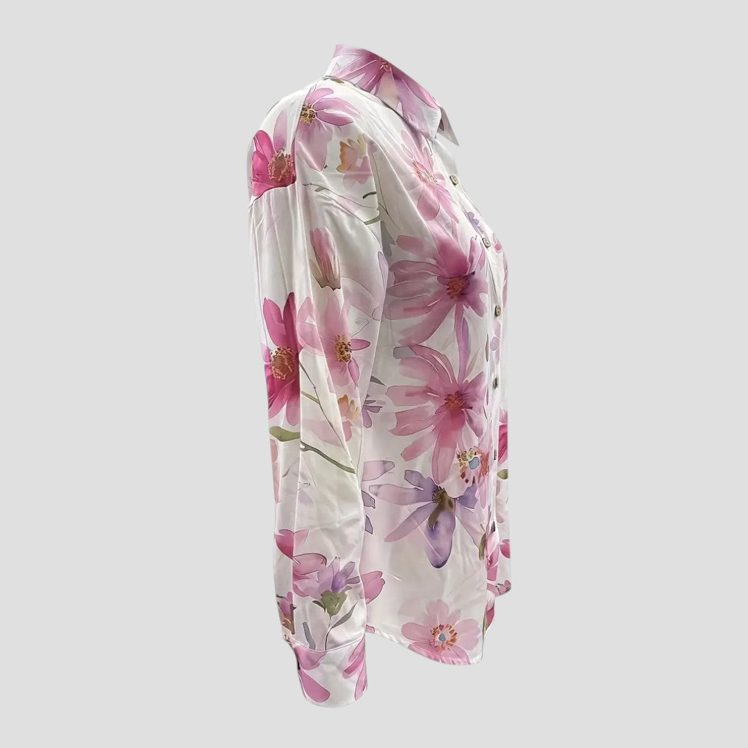 Maison La Veine™ | Blouse Fleurie Élégante