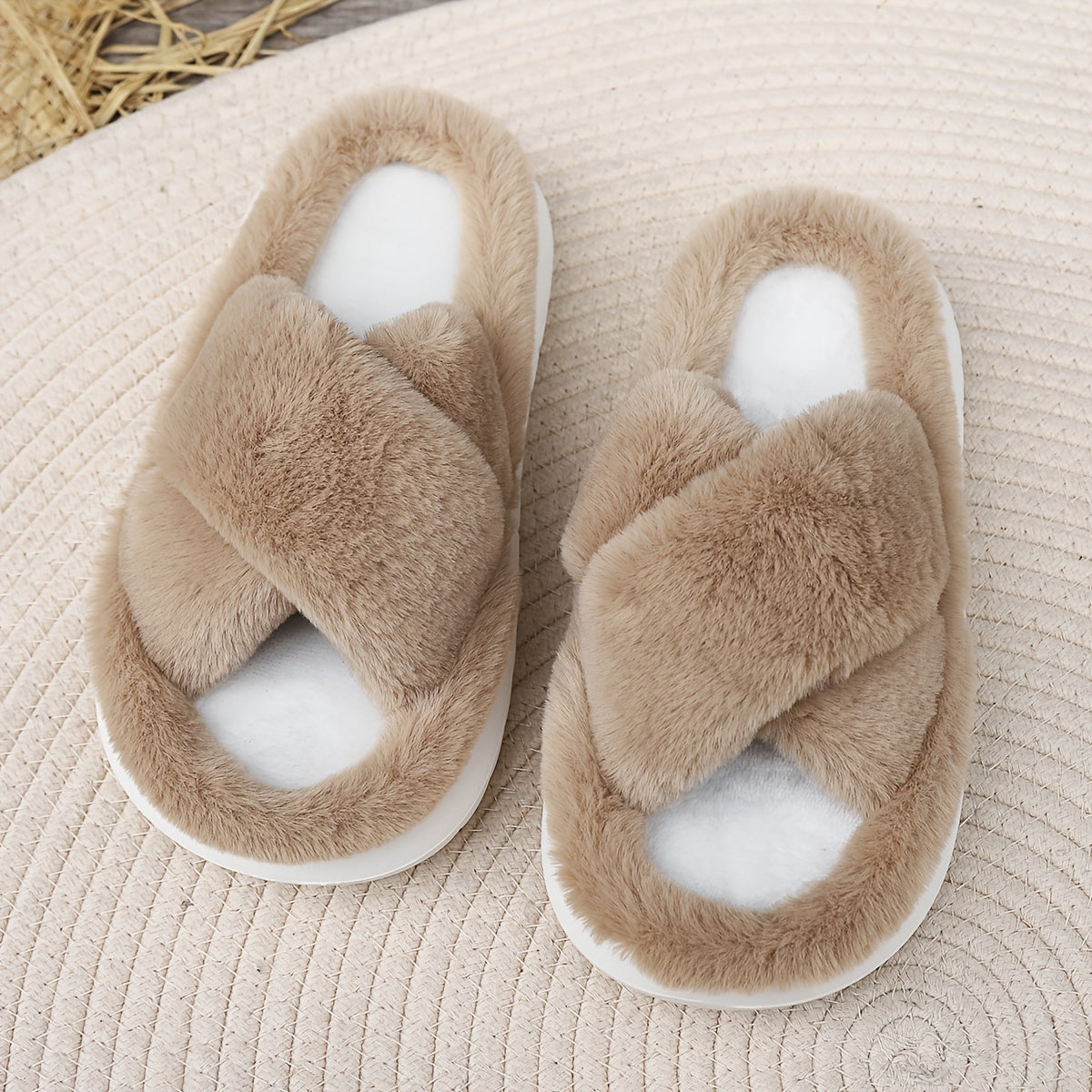 Maison La Veine™ | Chaussons ouverts en laine