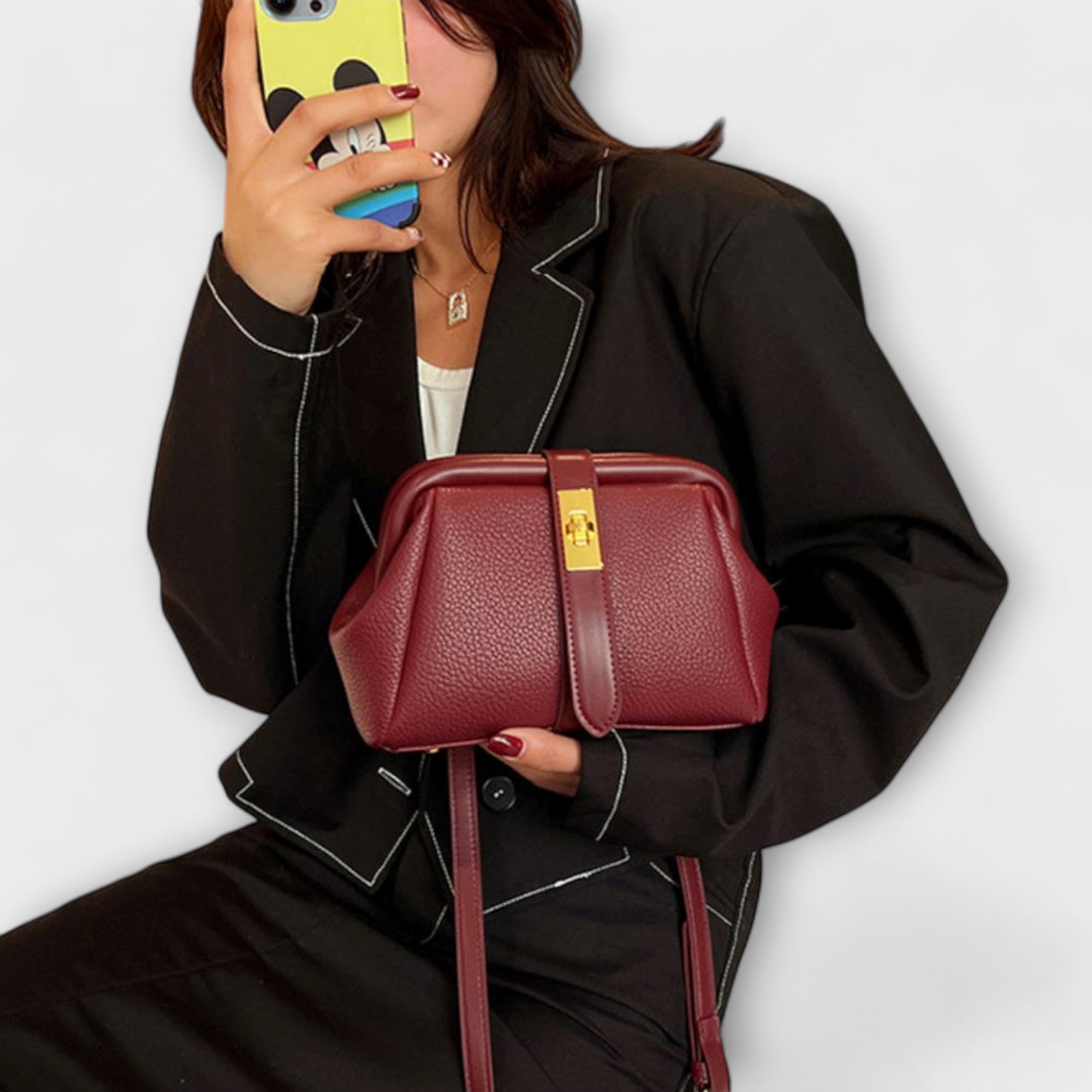 Maison La Veine™ | Sac Rétro Élégant Gianna