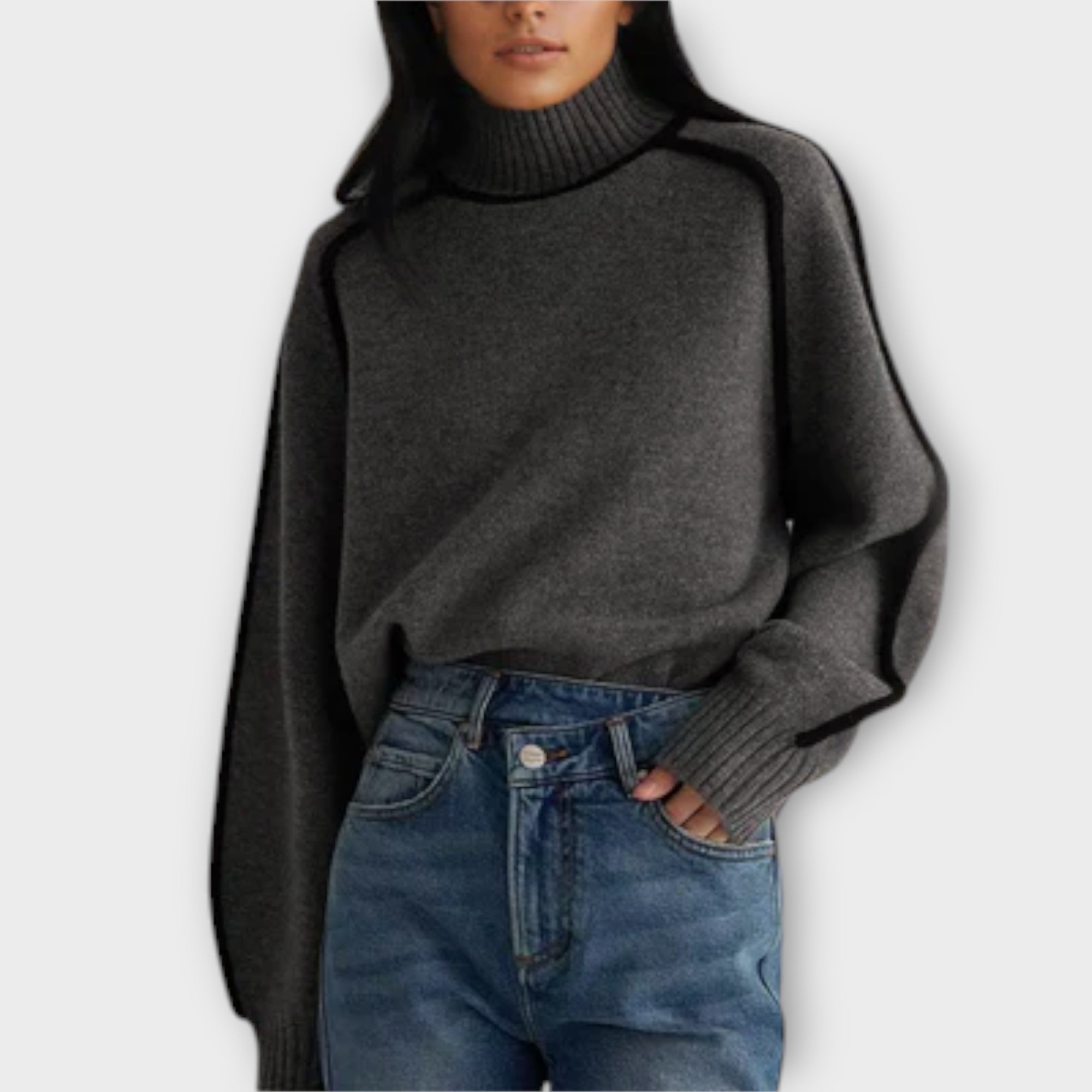 Maison La Veine™ | Pull Roulé Élégant et Doux