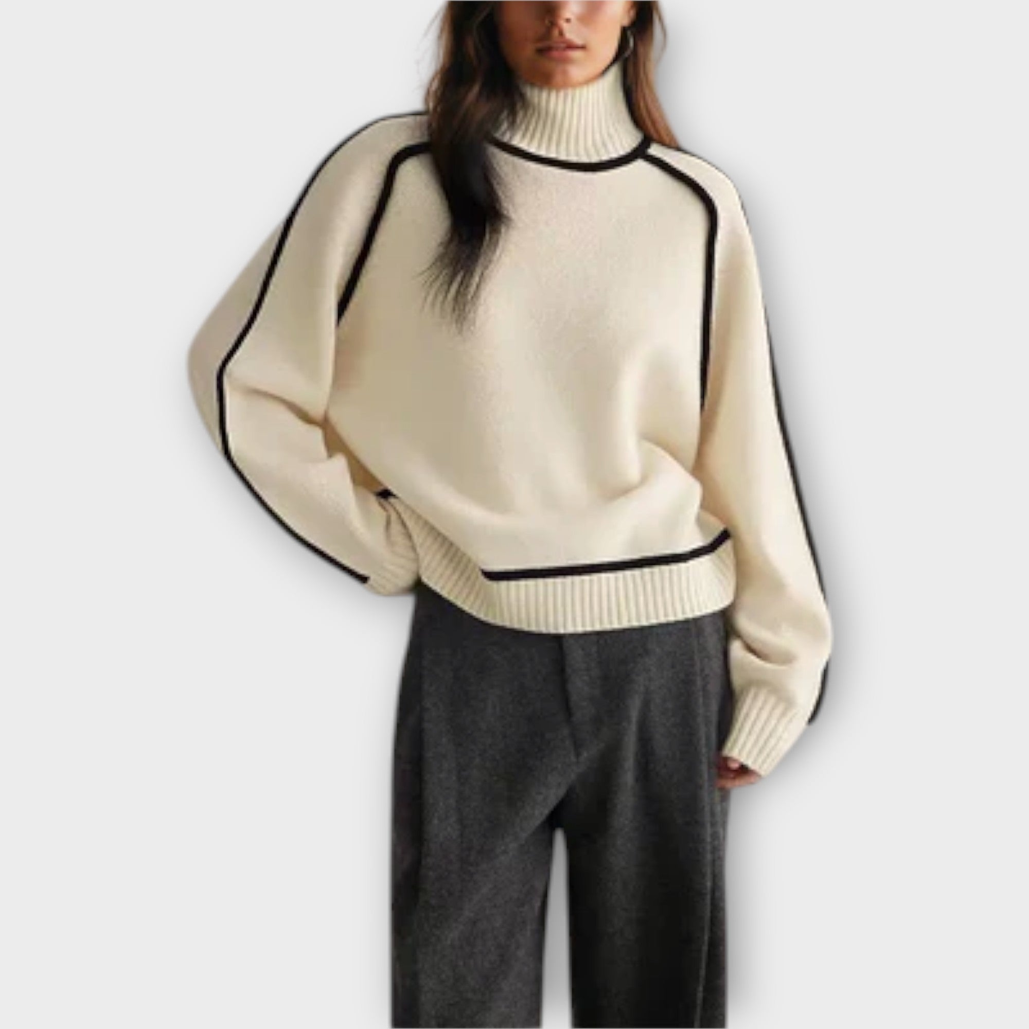 Maison La Veine™ | Pull Roulé Élégant et Doux