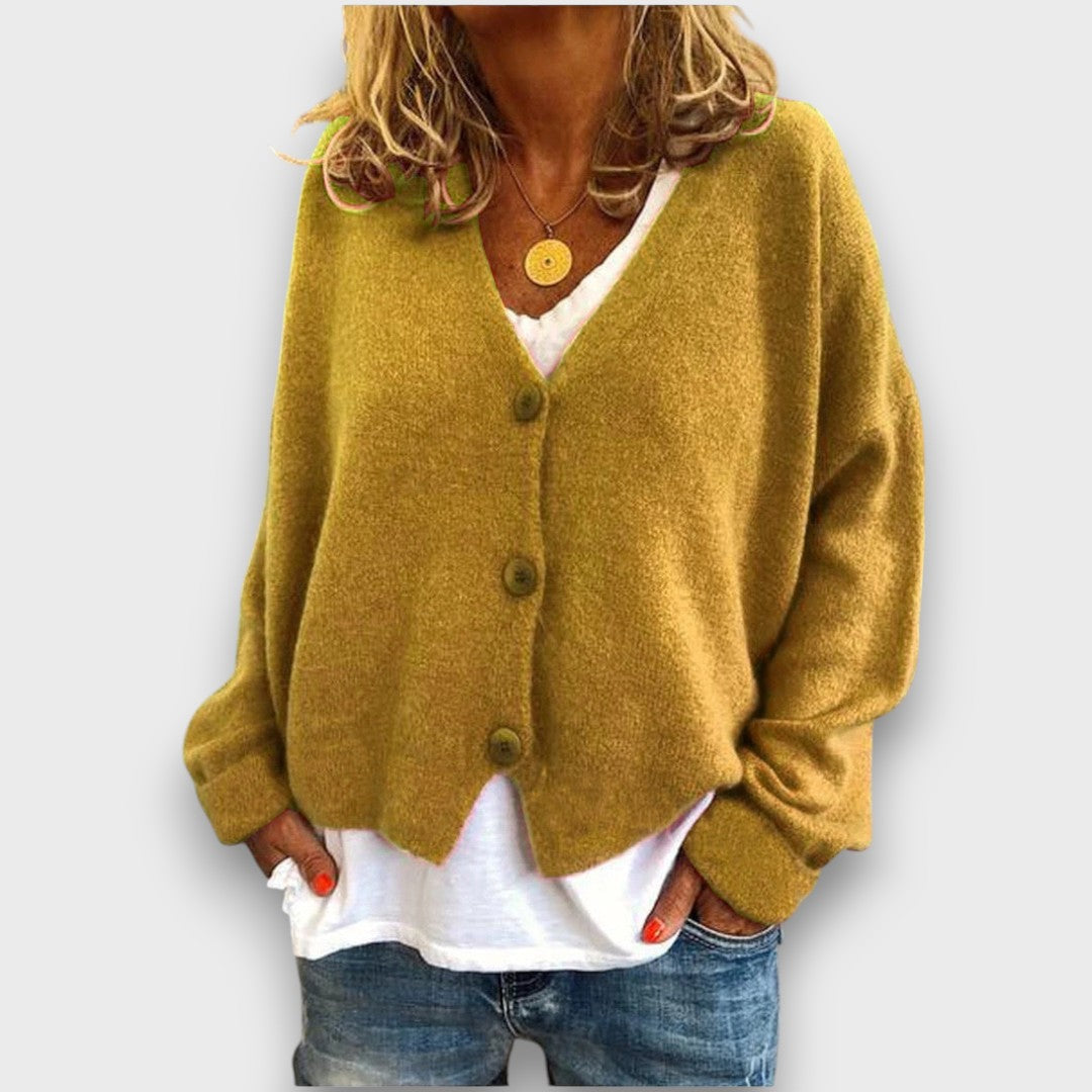 Maison La Veine™ | Cardigan en Maille Élégant