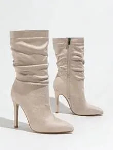 Maison La Veine™ | Bottines Élégantes à Talon Haut et Confort Durable