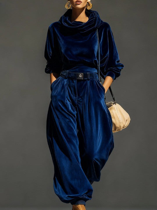 Jose | Ensemble vintage en velours