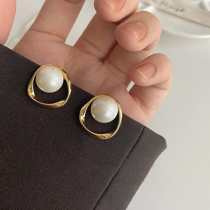 Maison La Veine™ | Boucles Vintage Perles