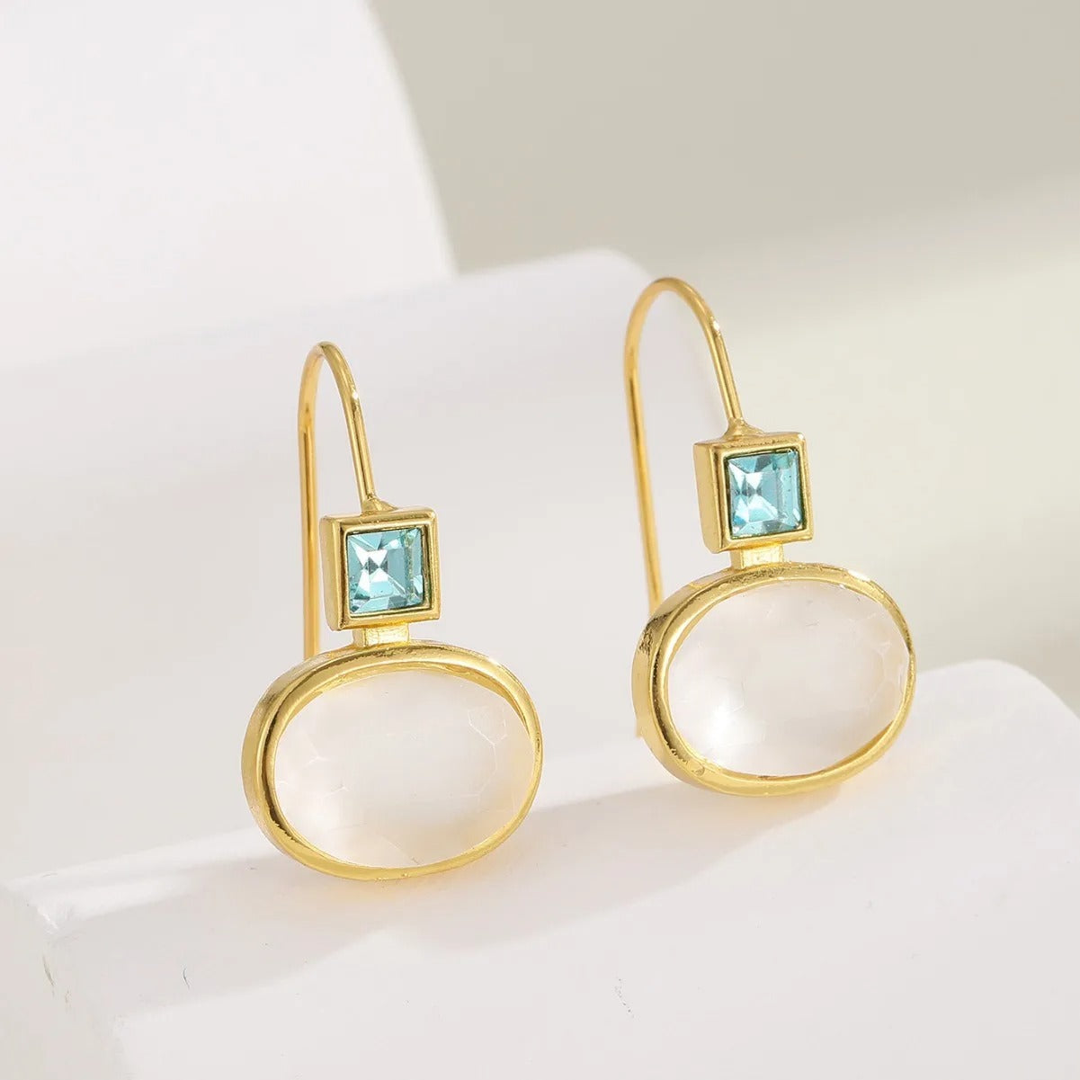 Maison La Veine™ | Boucles Vintage Cristal