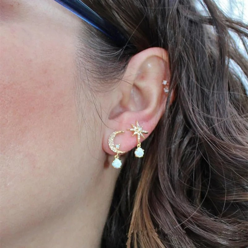 Maison La Veine™ | Boucles D’oreilles Classiques En Nacre