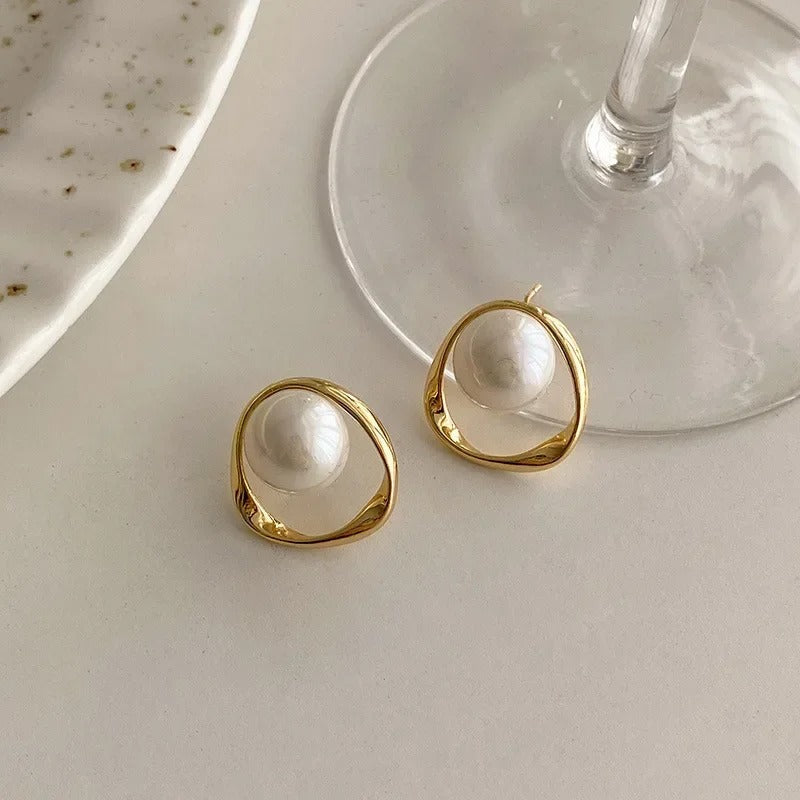 Maison La Veine™ | Boucles Vintage Perles
