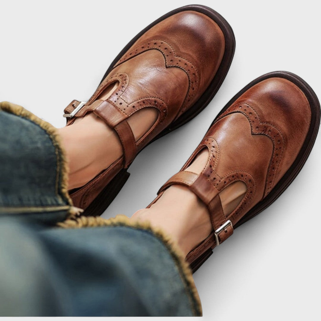Maison La Veine™ | Élégance et Confort Talon en Cuir