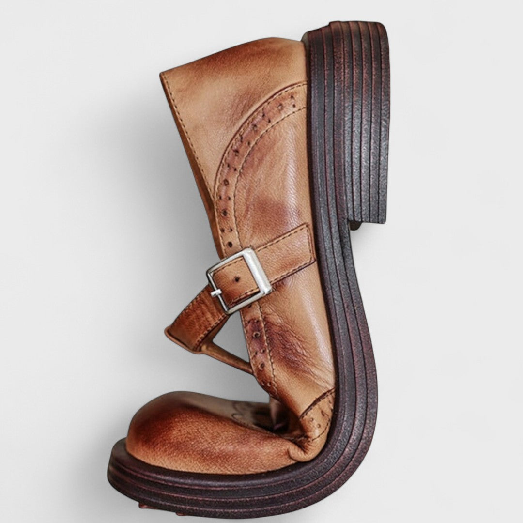 Maison La Veine™ | Élégance et Confort Talon en Cuir