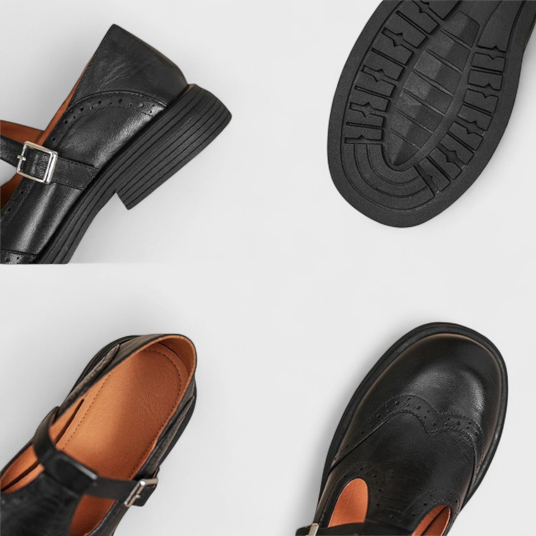 Maison La Veine™ | Élégance et Confort Talon en Cuir