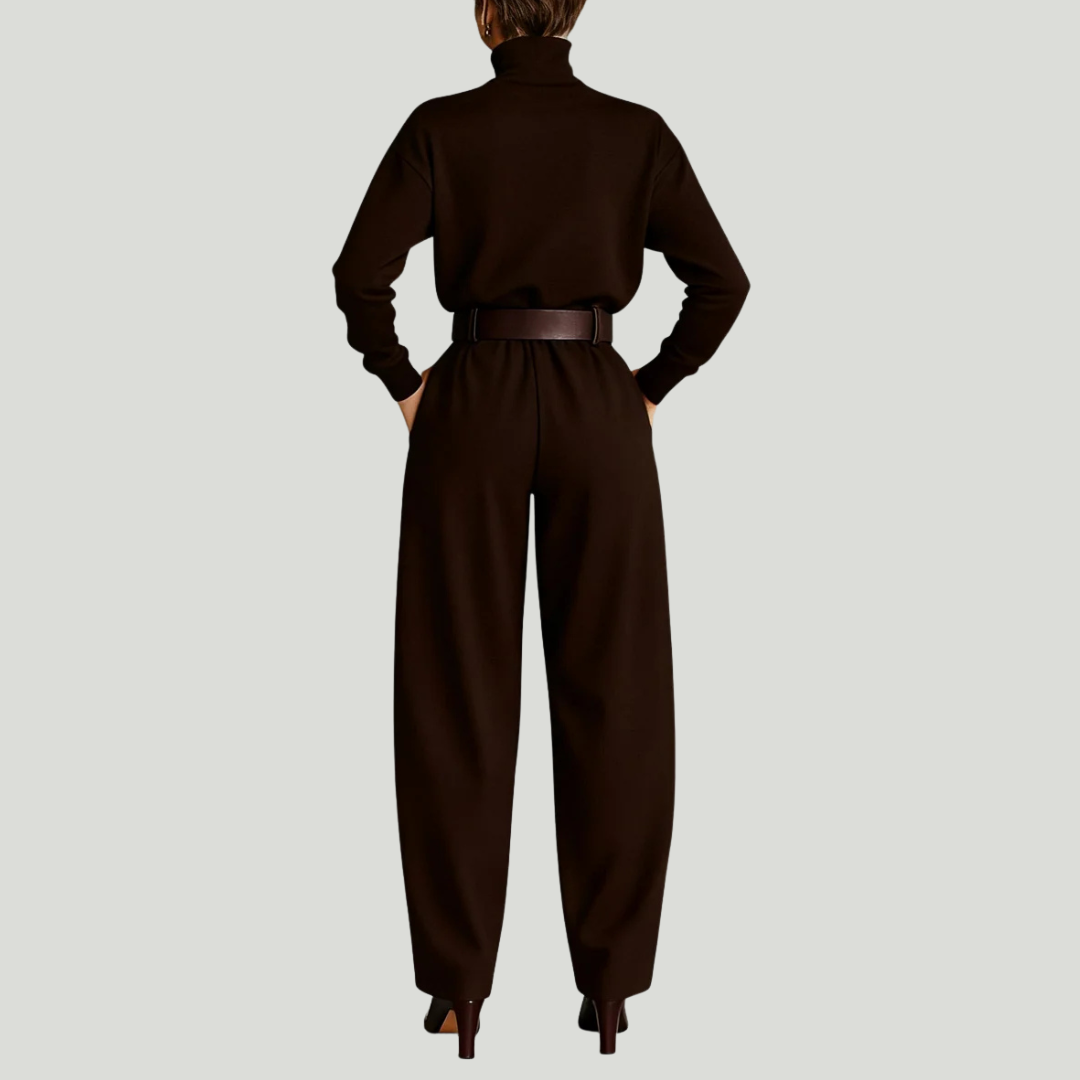 JULIET |  Ensemble col roulé & pantalon droit