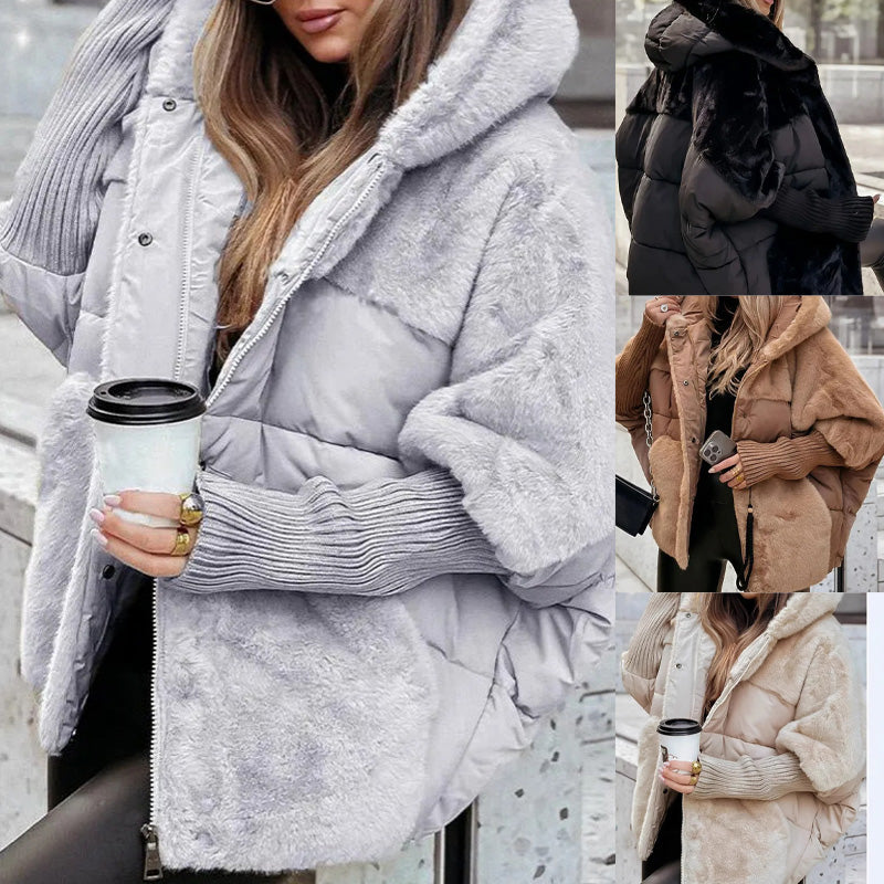 Maison La Veine™ | Manteau puffer patchwork
