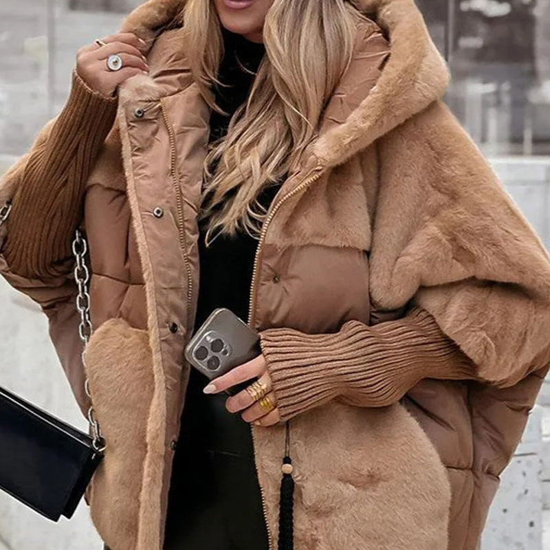Maison La Veine™ | Manteau puffer patchwork